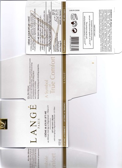 Image Of Carton Label (Lift Me Day Cream Box 3)